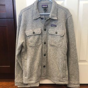Patagonia Heather Gray Shirt Jacket
